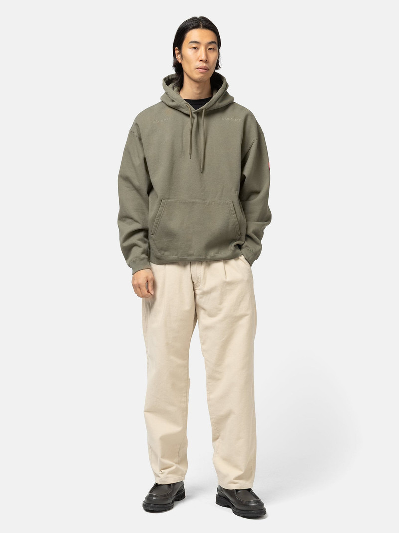 Cav Empt Solid Loose Hoody Green outlook