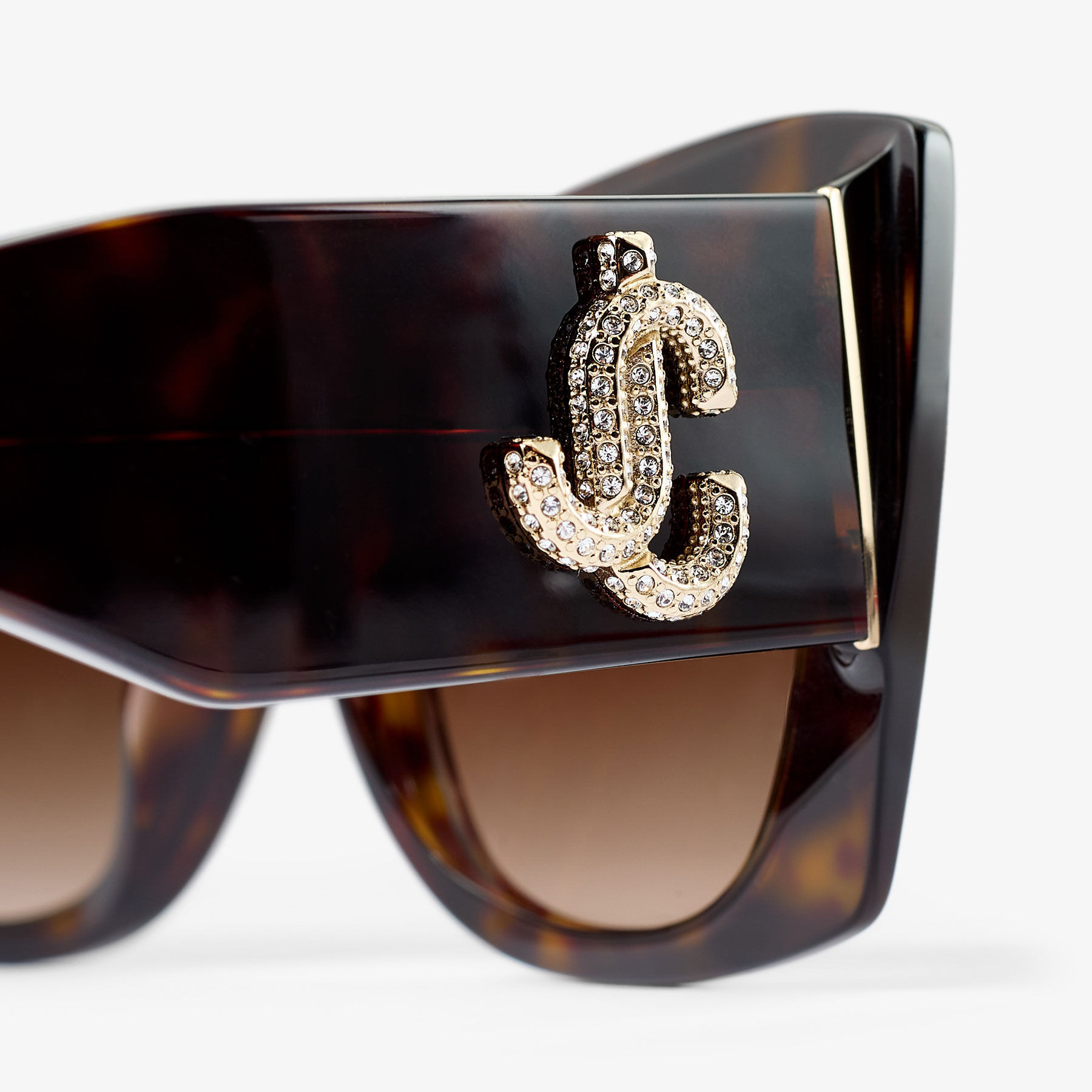 Juliana 
Brown Havana Square Sunglasses - 3
