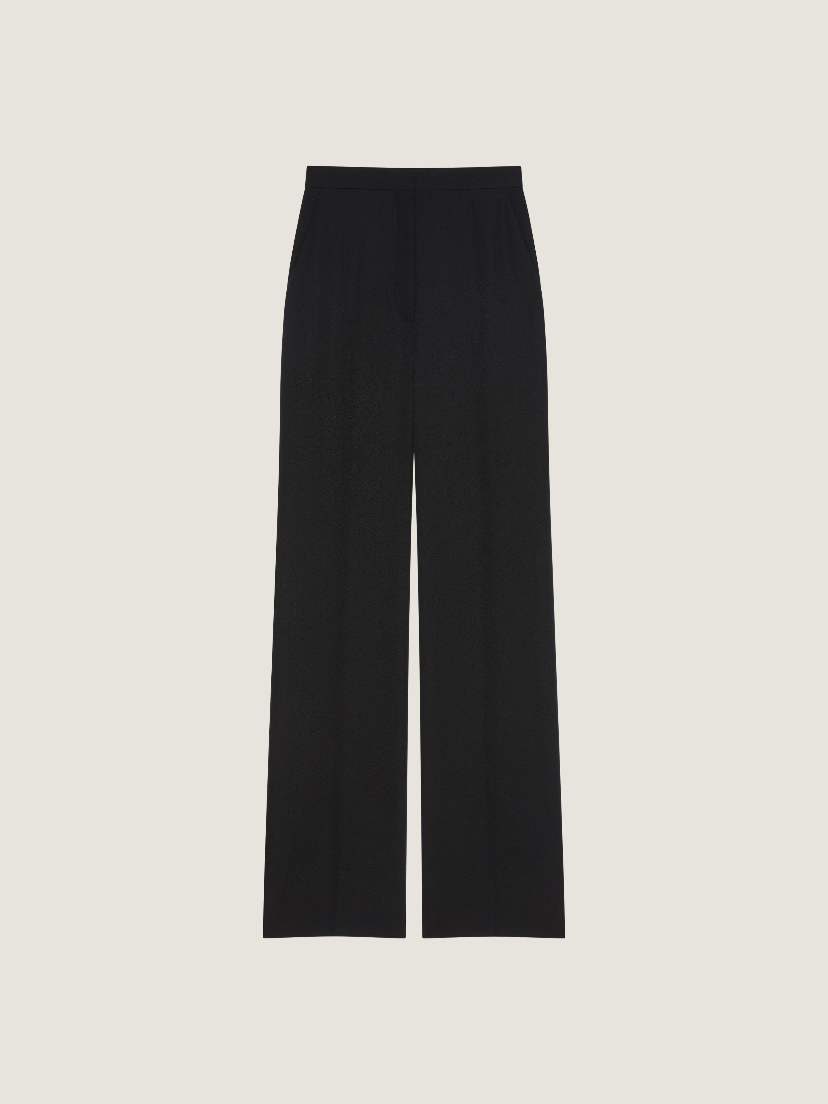 TAILORED CIGARETTE PANTS IN WOOL - 1