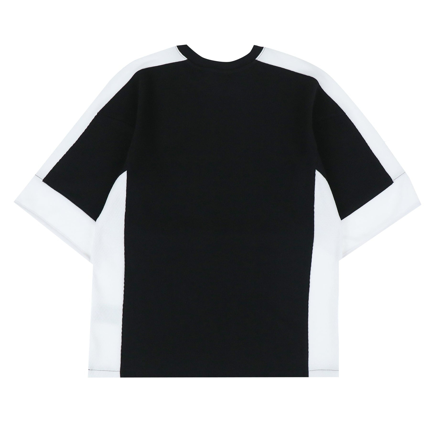 OVERSIZED FOOTBALL SHIRT / BLK - 2