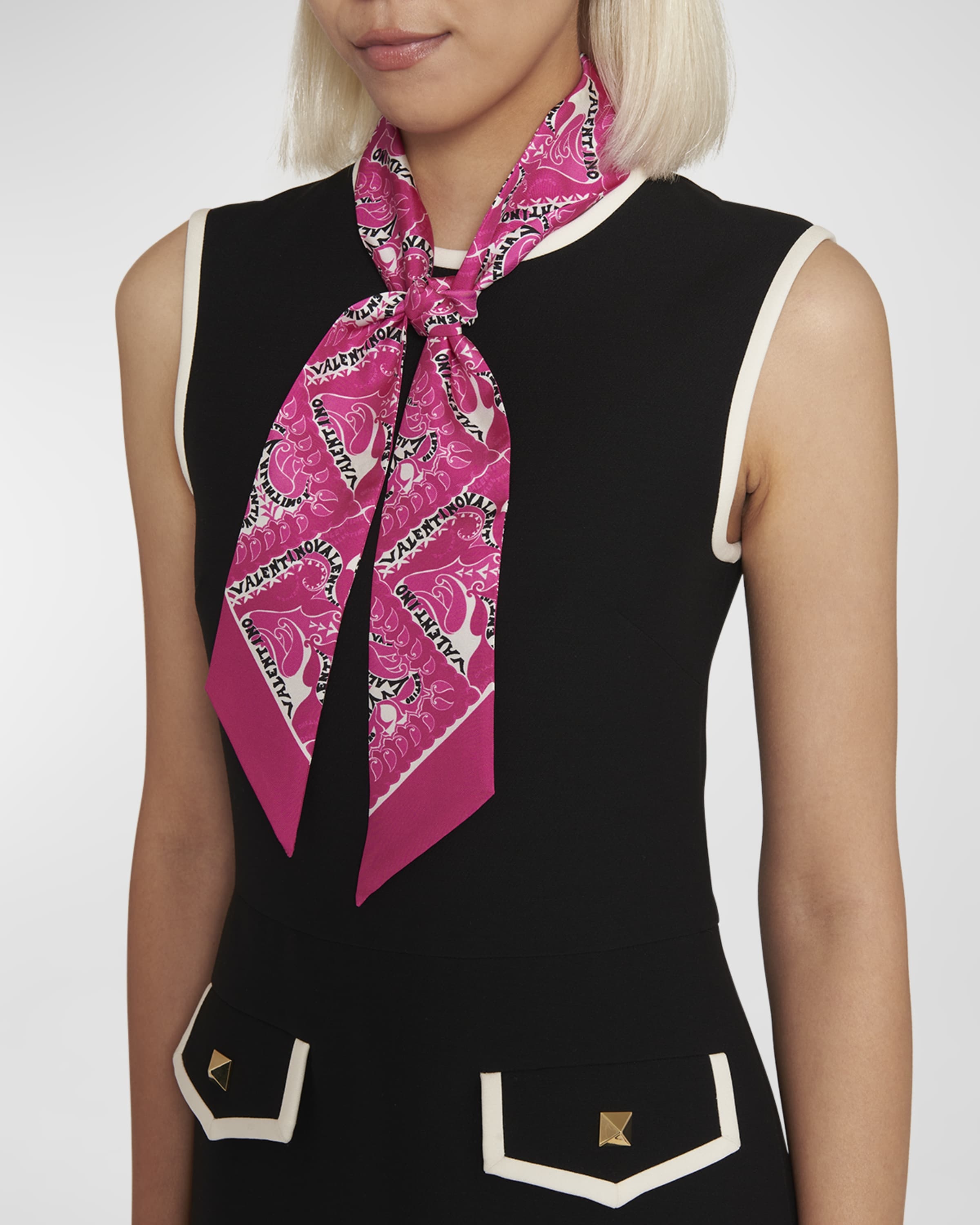 TOILE ICONOGRAPHE SILK BANDEAU SCARF