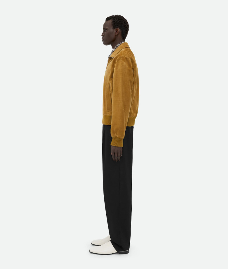 Bottega Veneta Suede Leather Blouson outlook