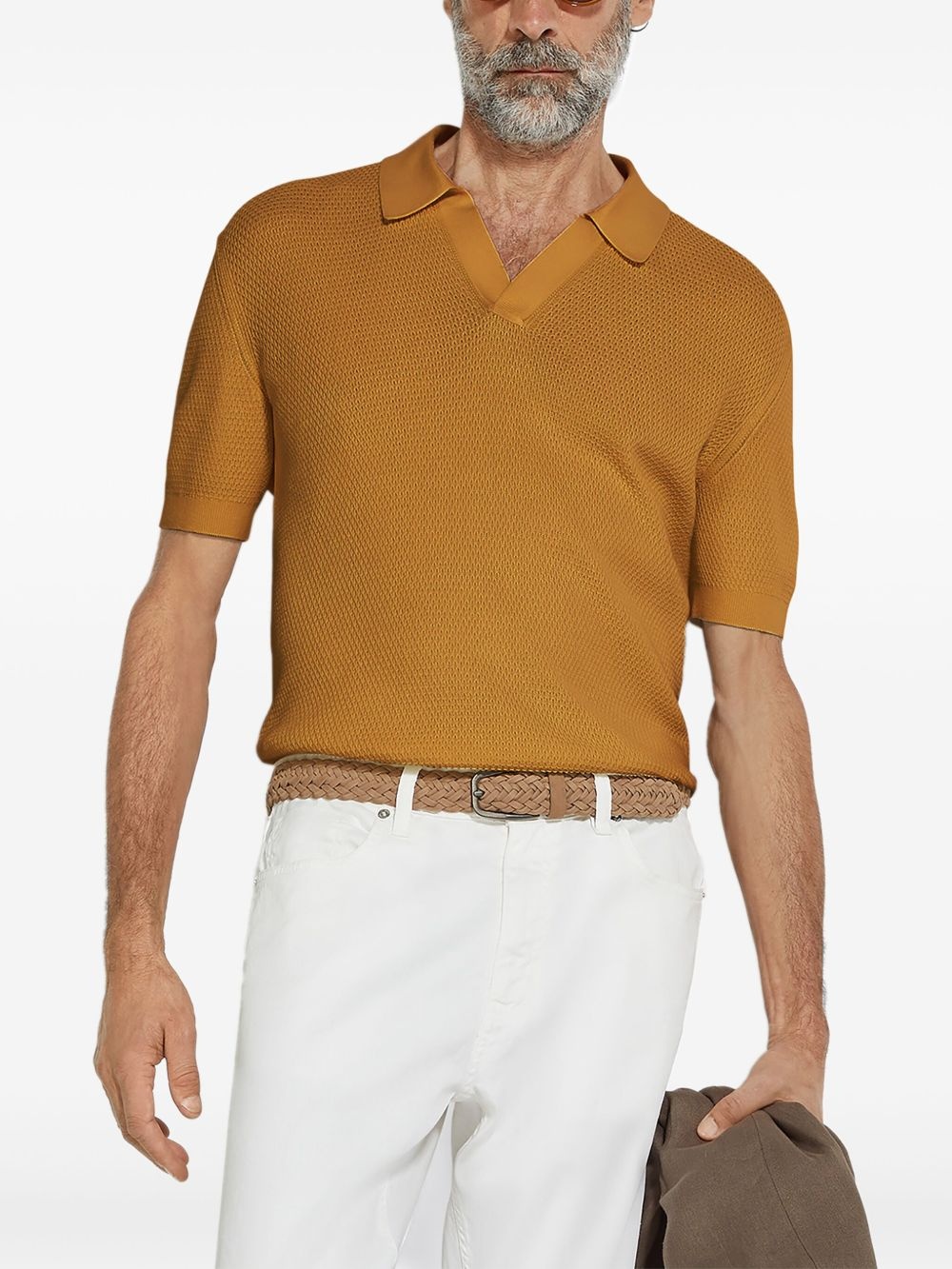 cotton polo shirt - 2