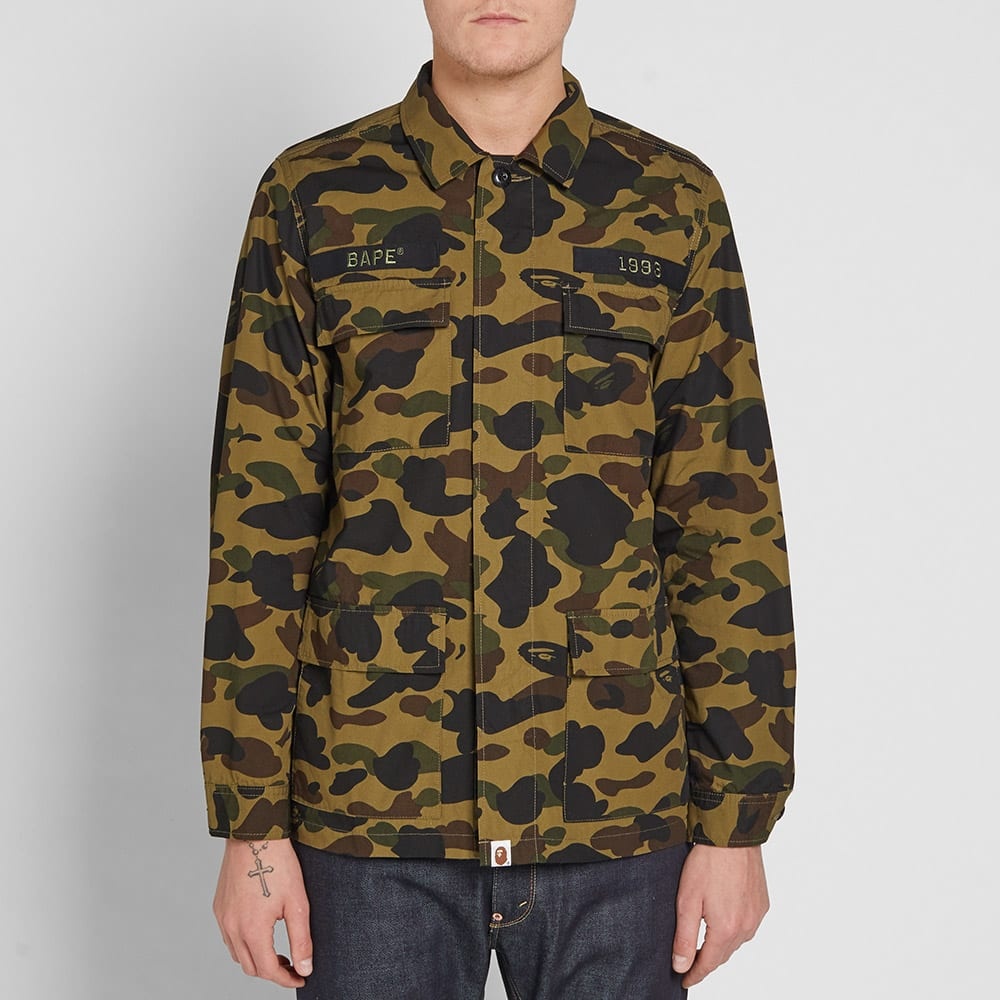 A Bathing Ape 1st Camo ATS Military Shirt - 8