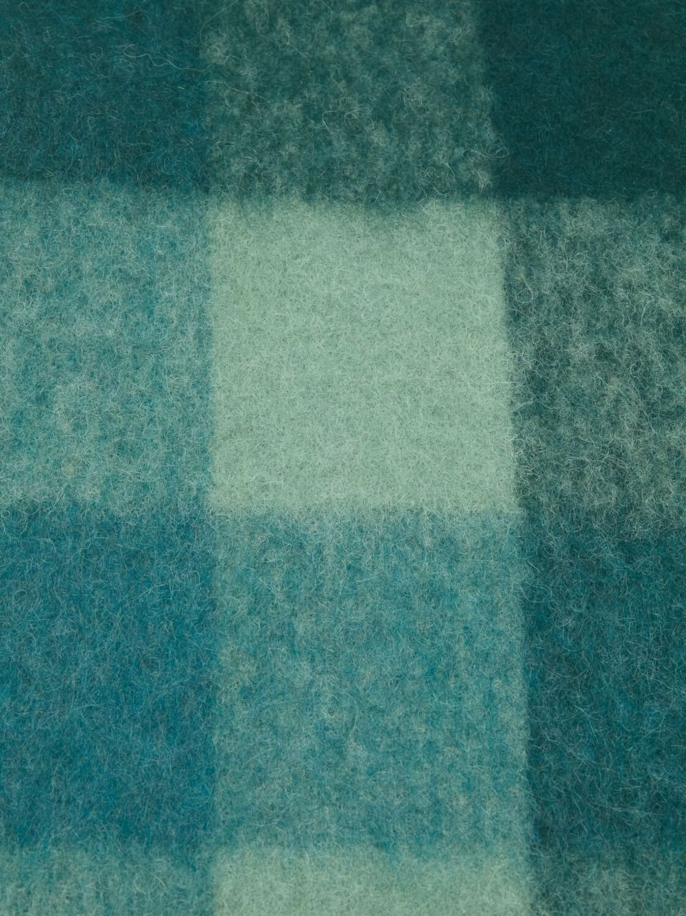 checked fringed scarf - 3