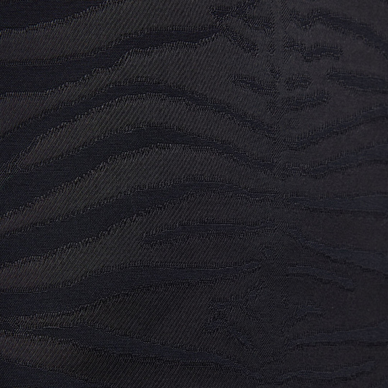 Blazer With Solid-Color Tiger Skin Design 5