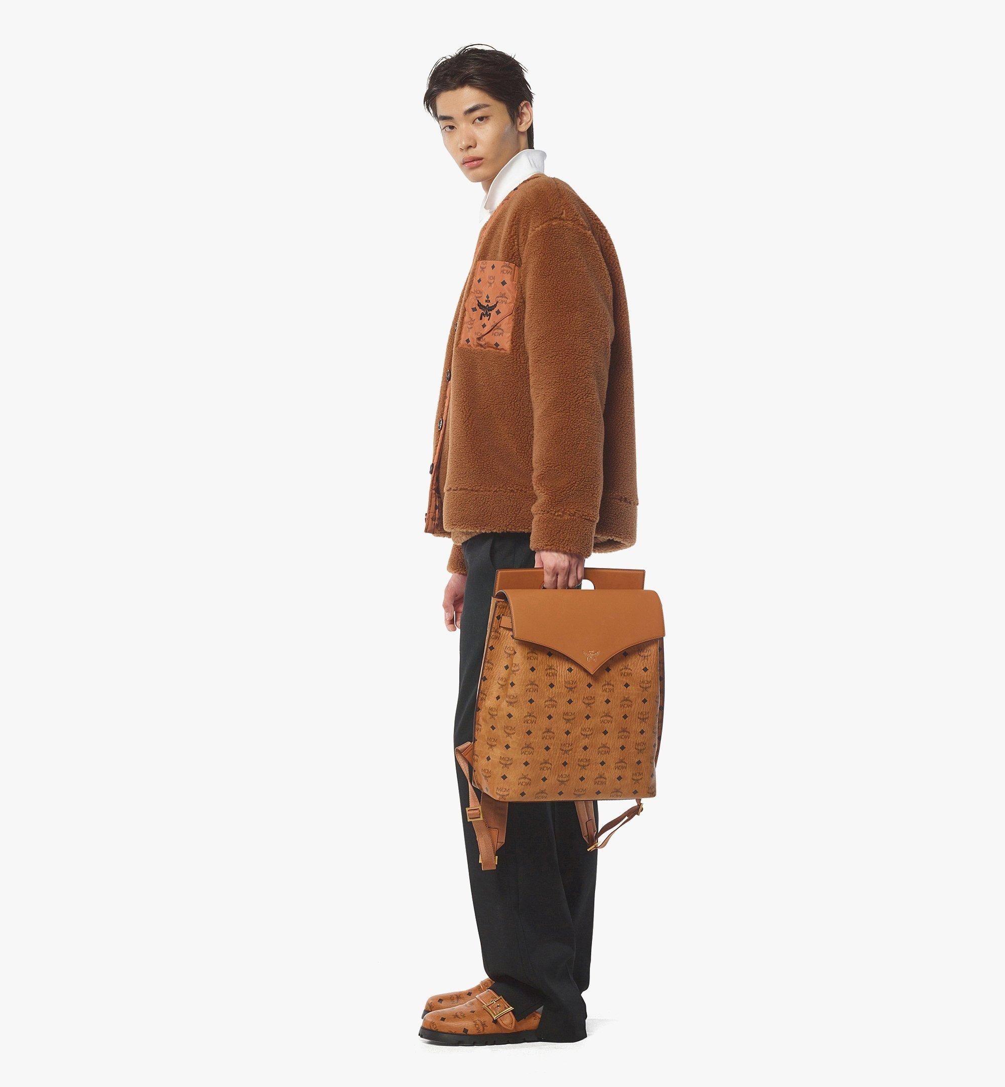 Diamond Backpack in Visetos Leather Mix - 2