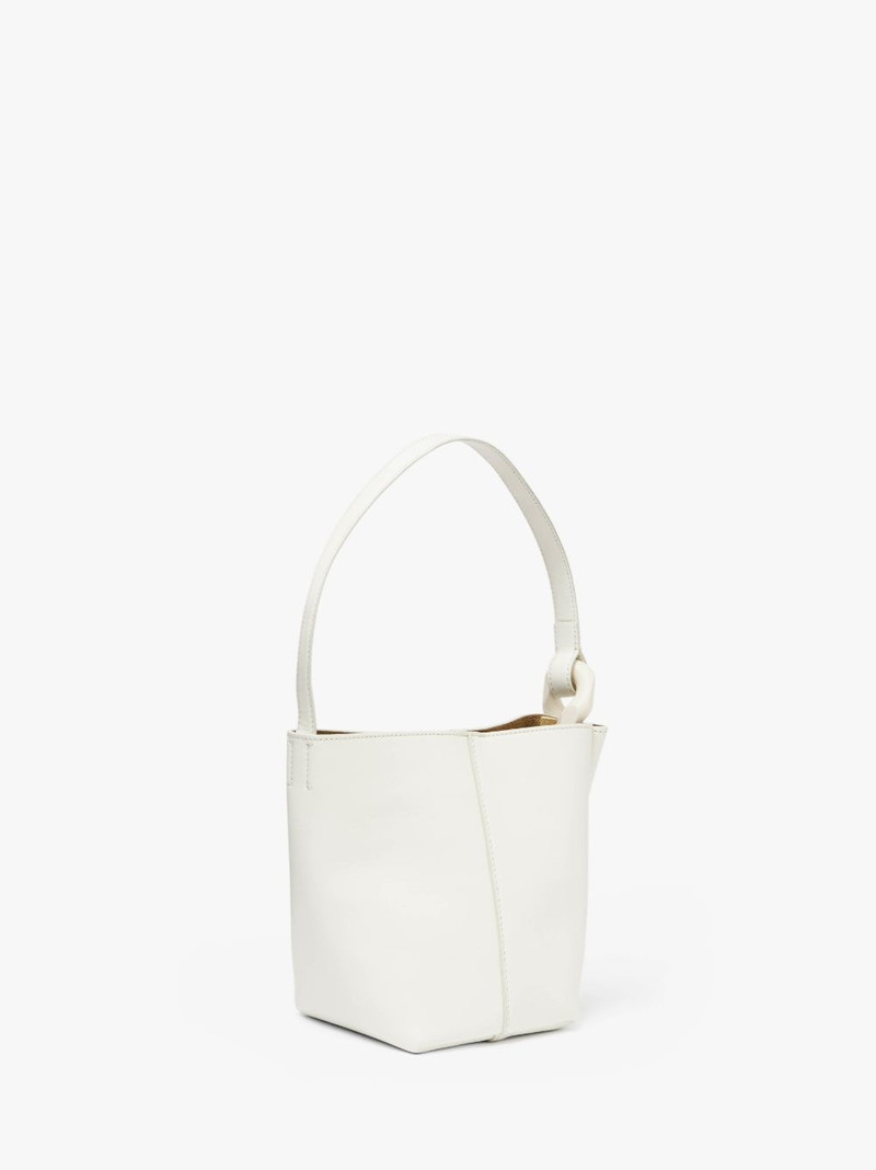 JW Anderson SMALL JWA CORNER BUCKET - LEATHER BUCKET BAG outlook