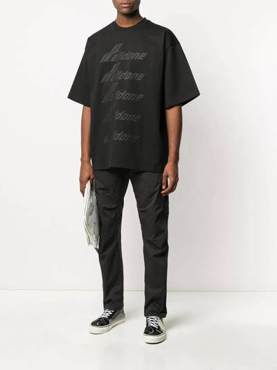 We11done oversized logo-print T-shirt outlook