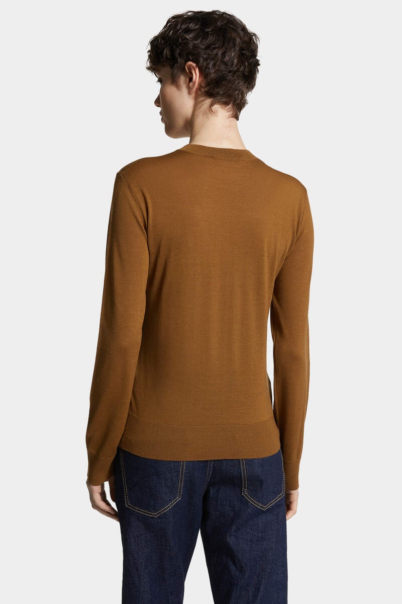 D2 WOOL CREWNECK PULLOVER - 4
