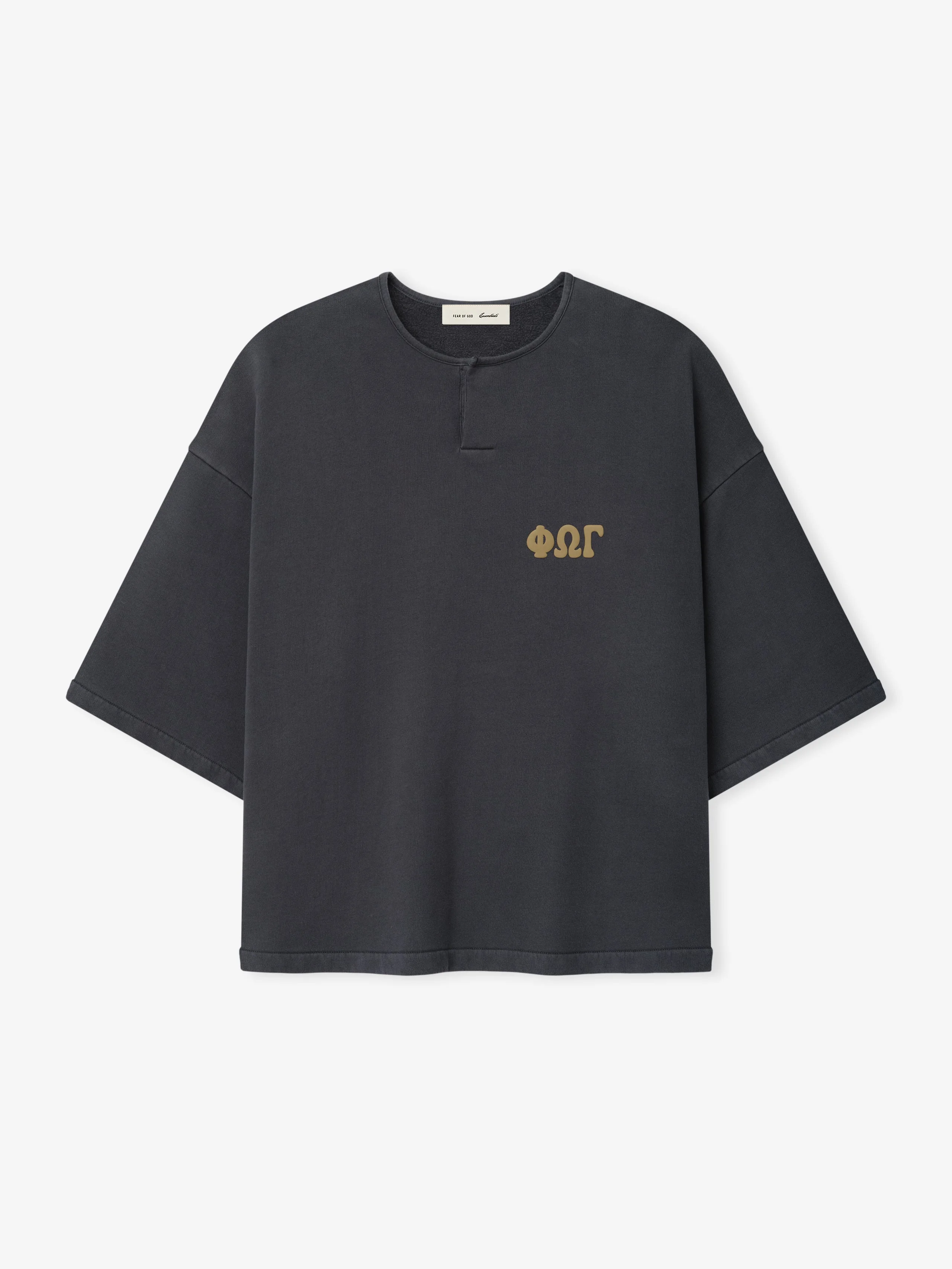 3/4 Henley Sweatshirt - 1
