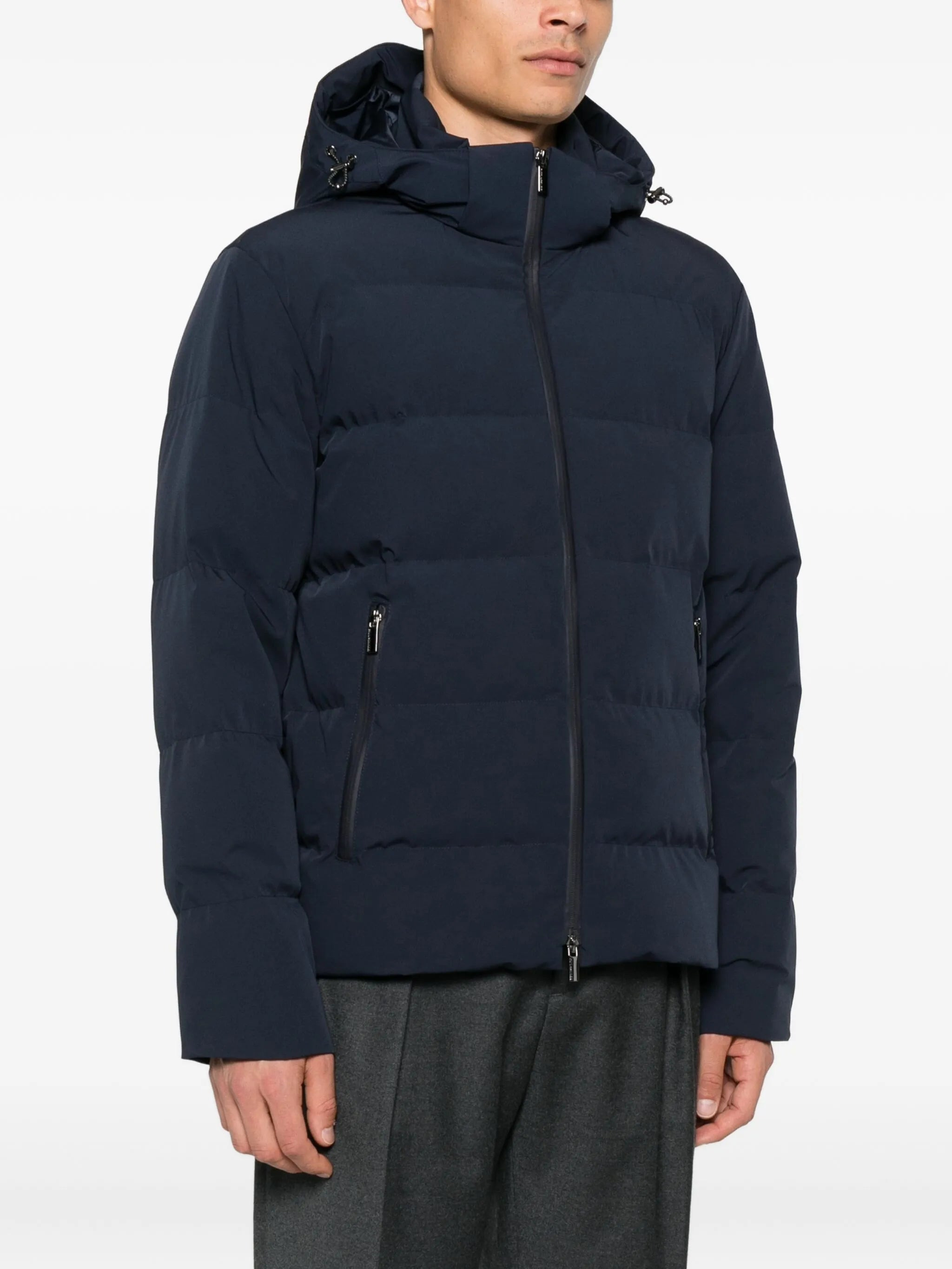 Paul & Shark Hooded Quilted Jacket - 5
