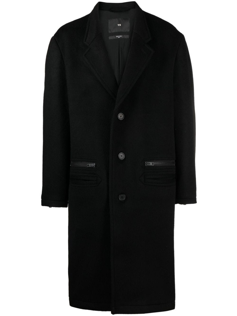 x Adidas tailored single-breasted coat 1