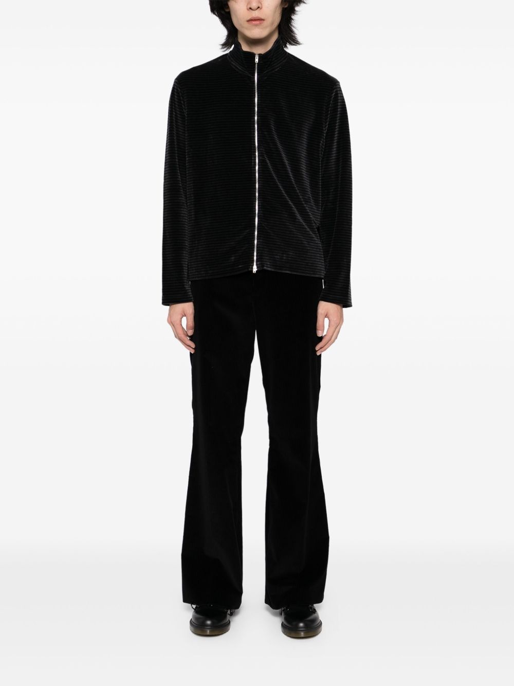 Shrunken full-zip jacket - 2