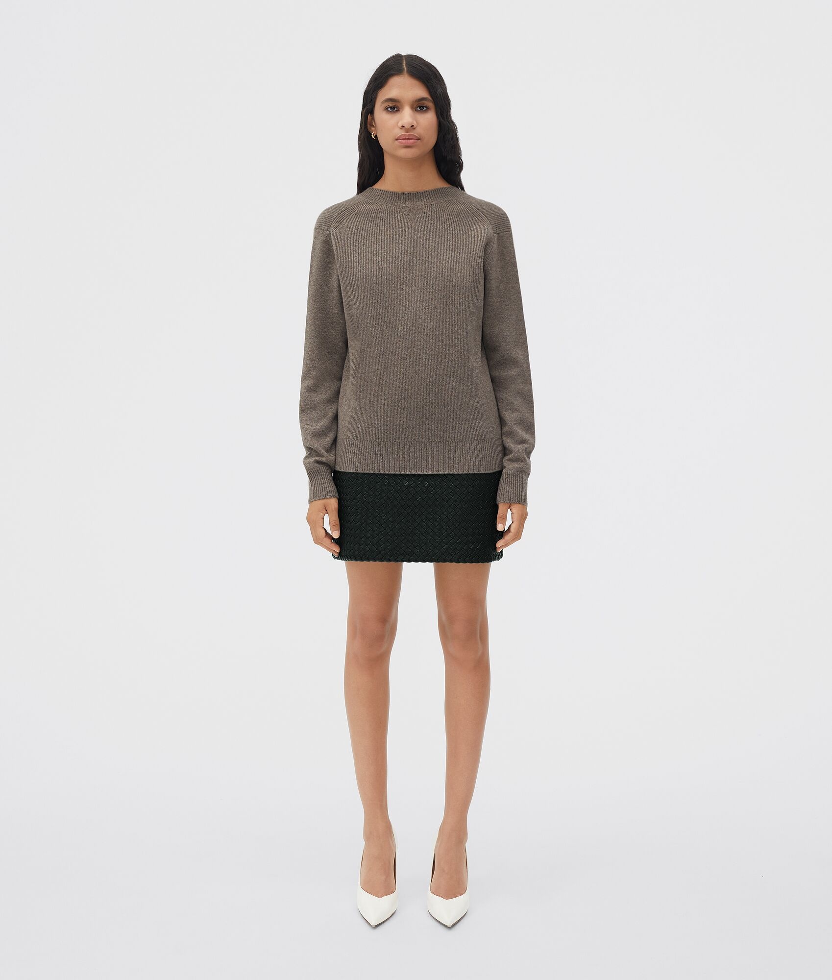 medium weight compact cashmere jumper - 4