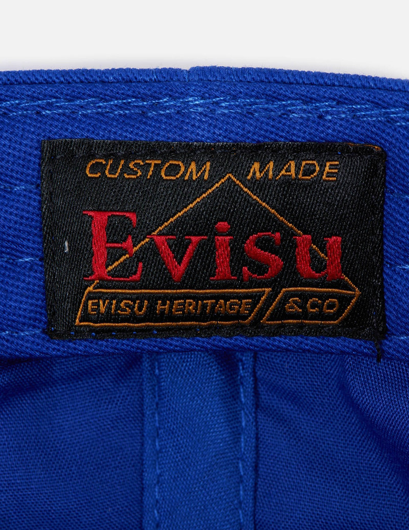 LOGO AND KAMON EMBROIDERED CAP 8