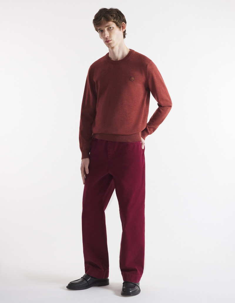 Maison Kitsuné BOLD FOX HEAD PATCH REGULAR JUMPER outlook