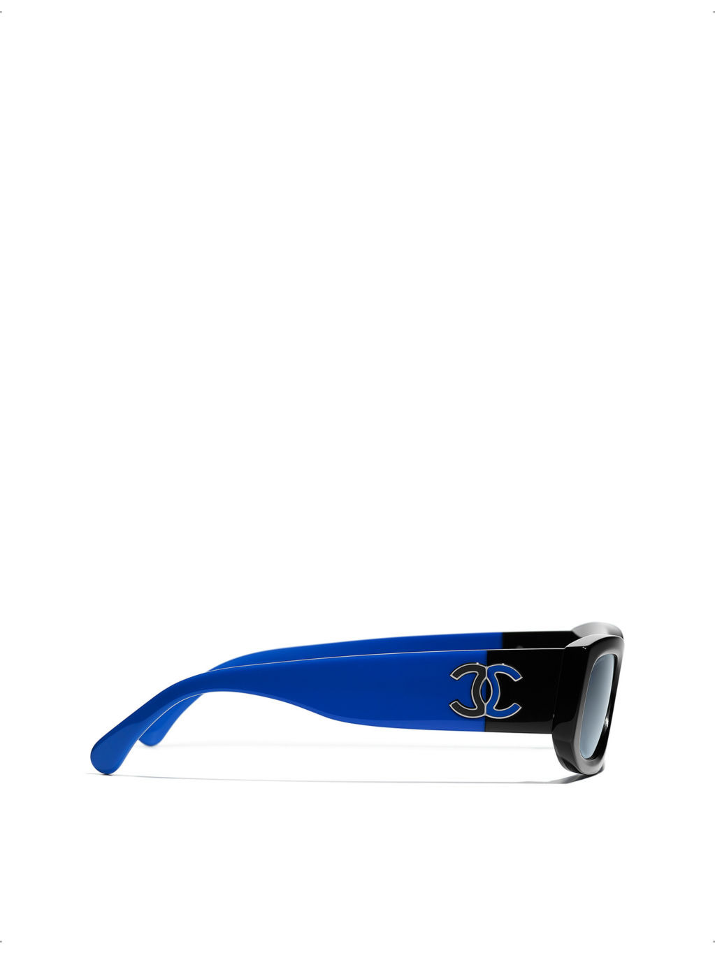CH5525 rectangle-frame acetate sunglasses - 4