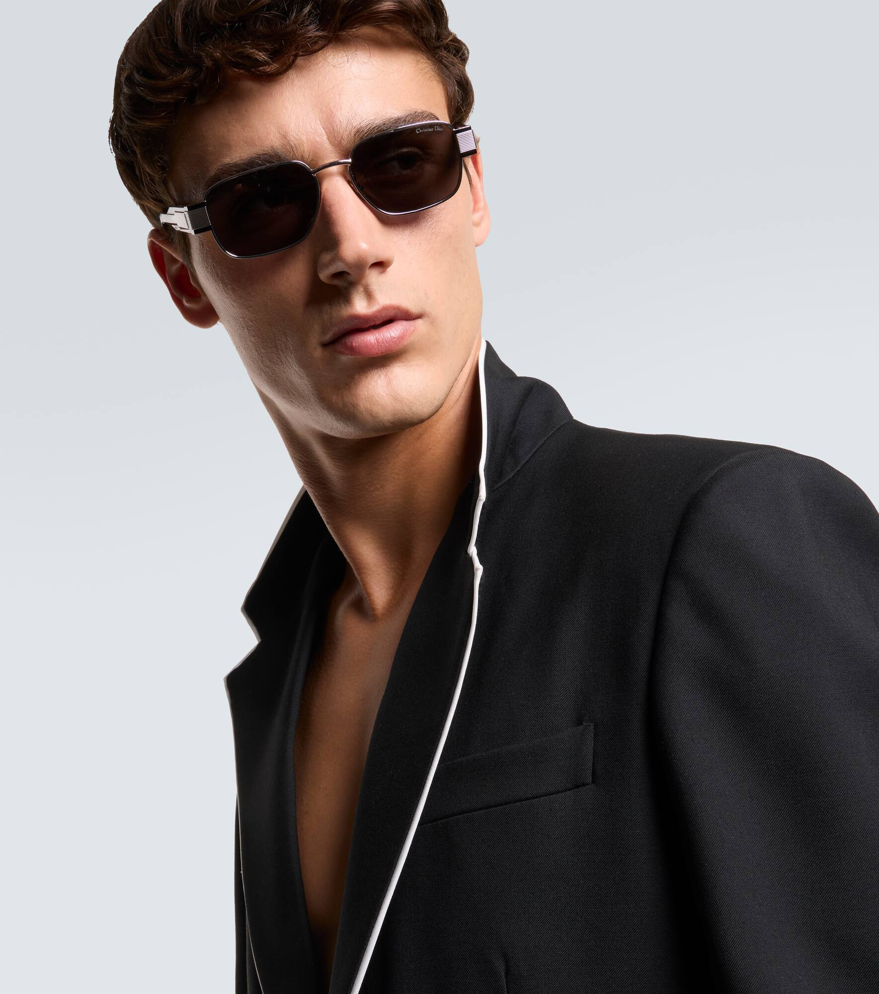 Christian Dior Label rectangular sunglasses - 3
