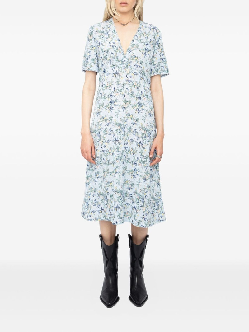 Zadig & Voltaire Rhodral midi skirt outlook