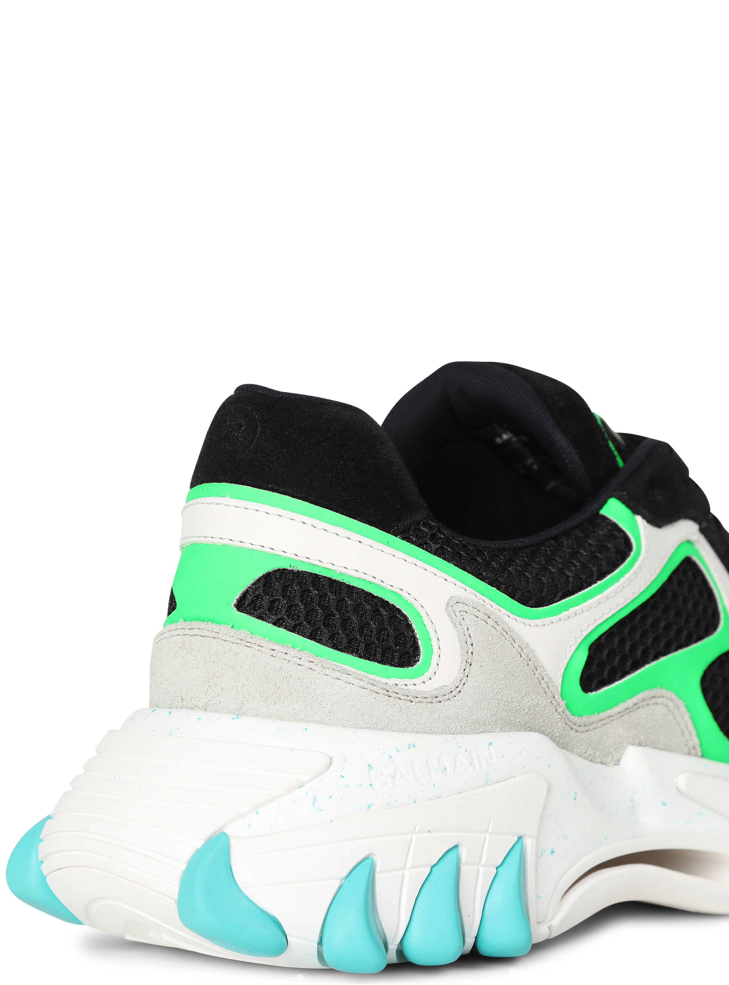 B-East trainer in leather, suede and mesh - 6