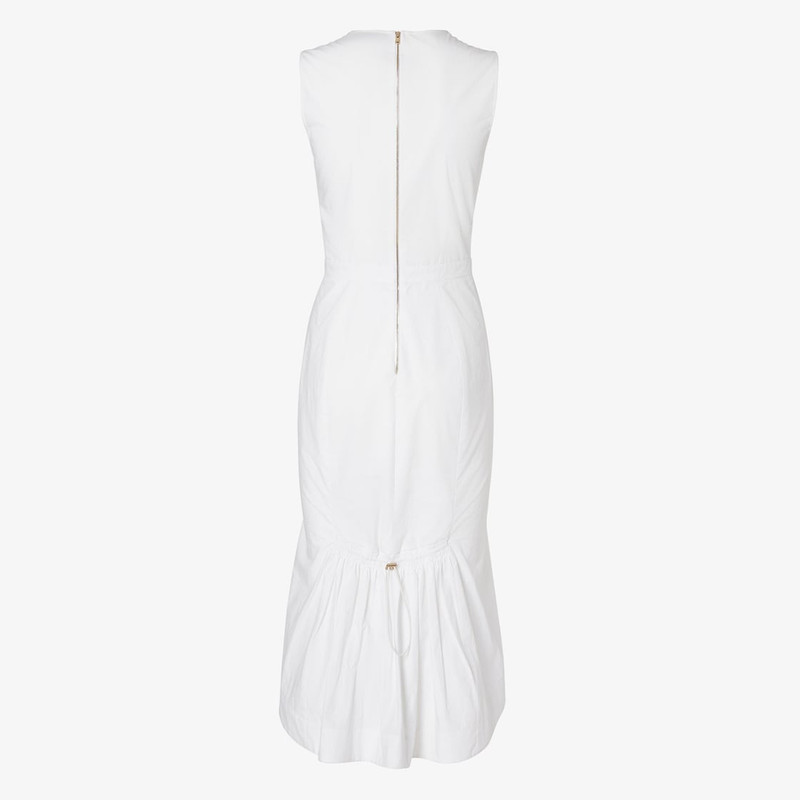 Dress White cotton poplin dress 2