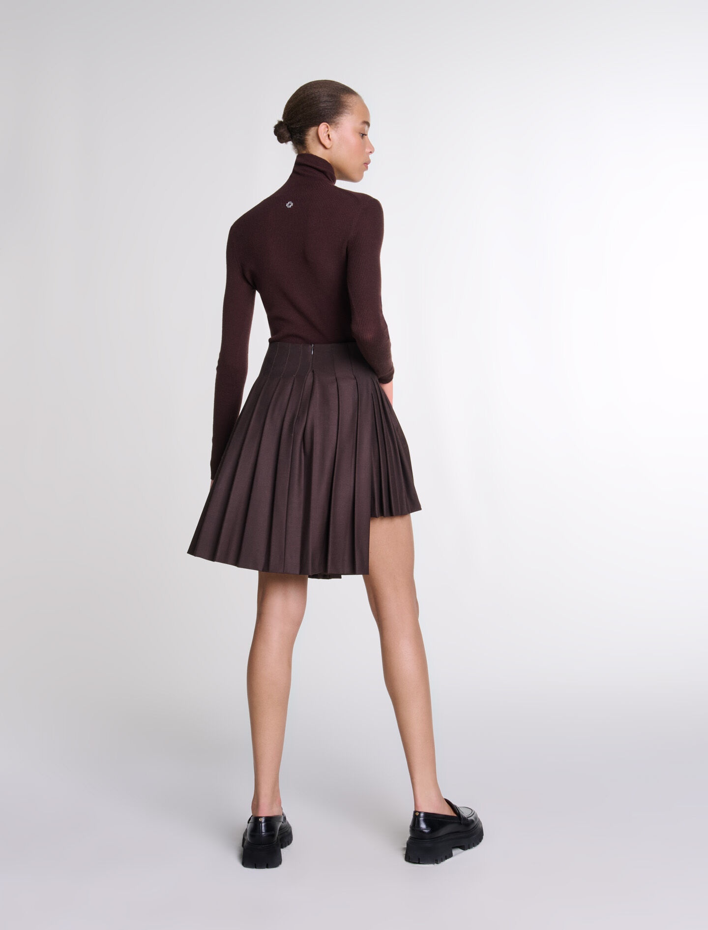 Wool and silk jumper - 4
