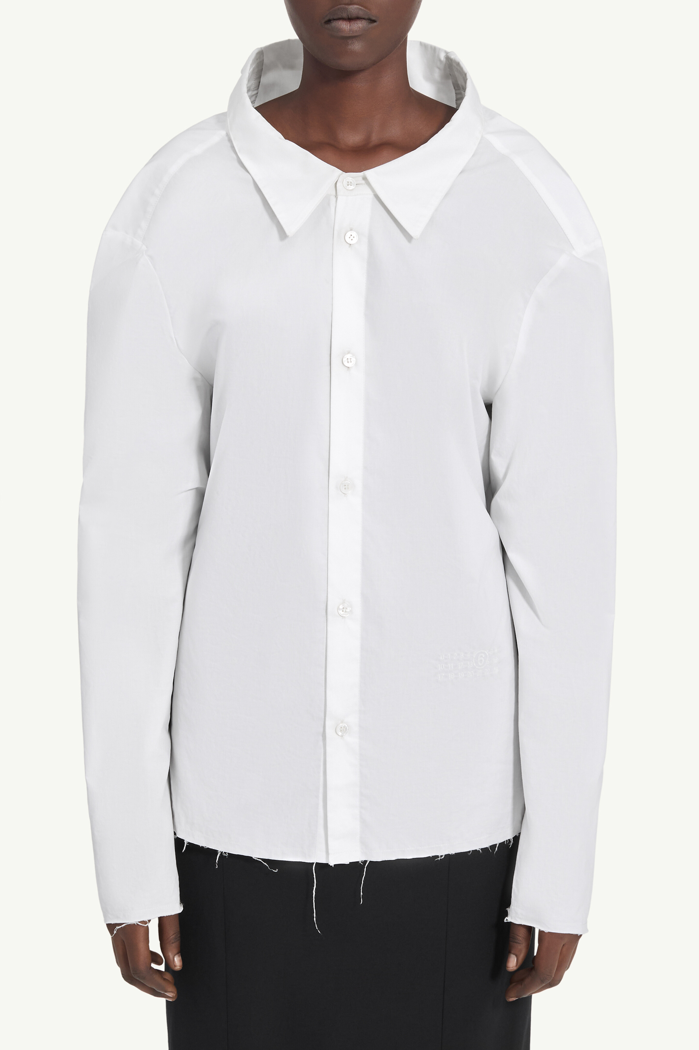Cotton poplin shirt - 5
