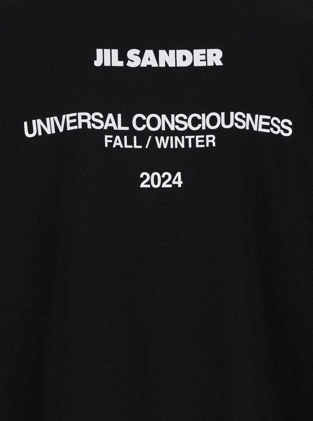 Jil Sander Men Black Double-Layers T-Shirt In Cotton Man - 3