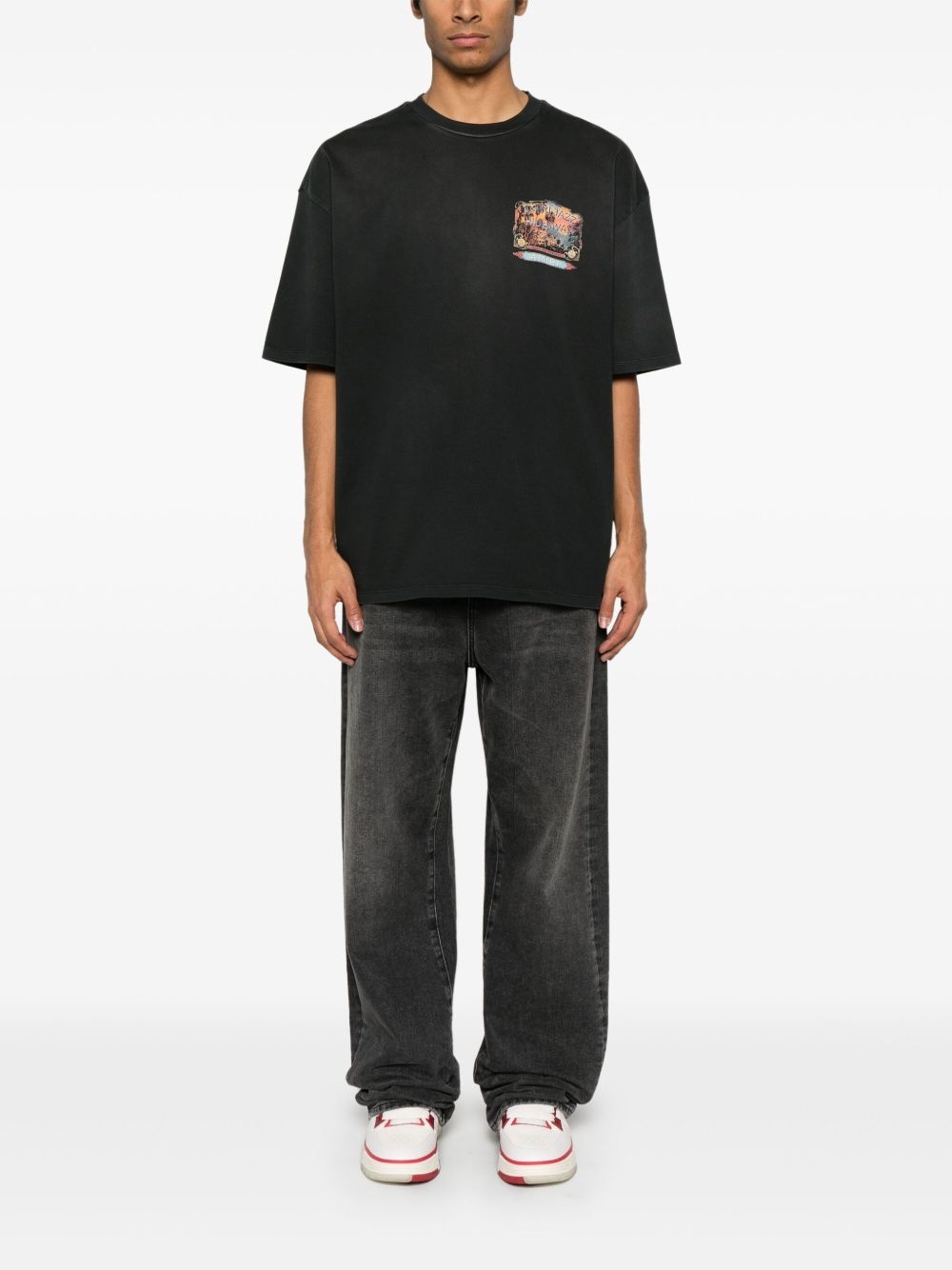 graphic-print T-shirt - 2