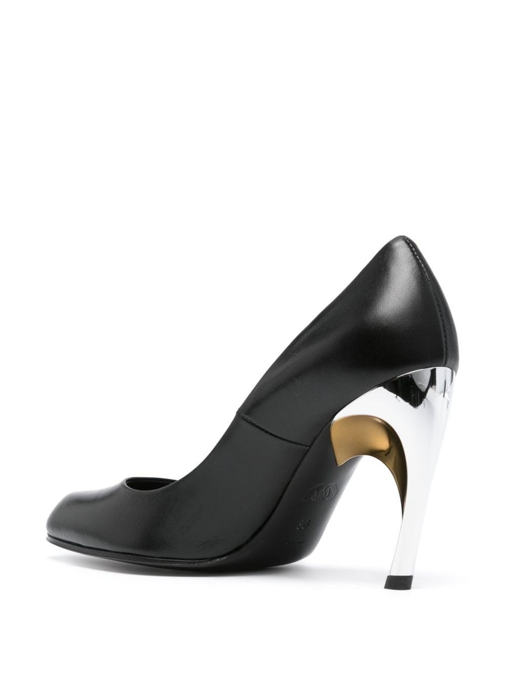Alexander McQueen With Heel Black - 3