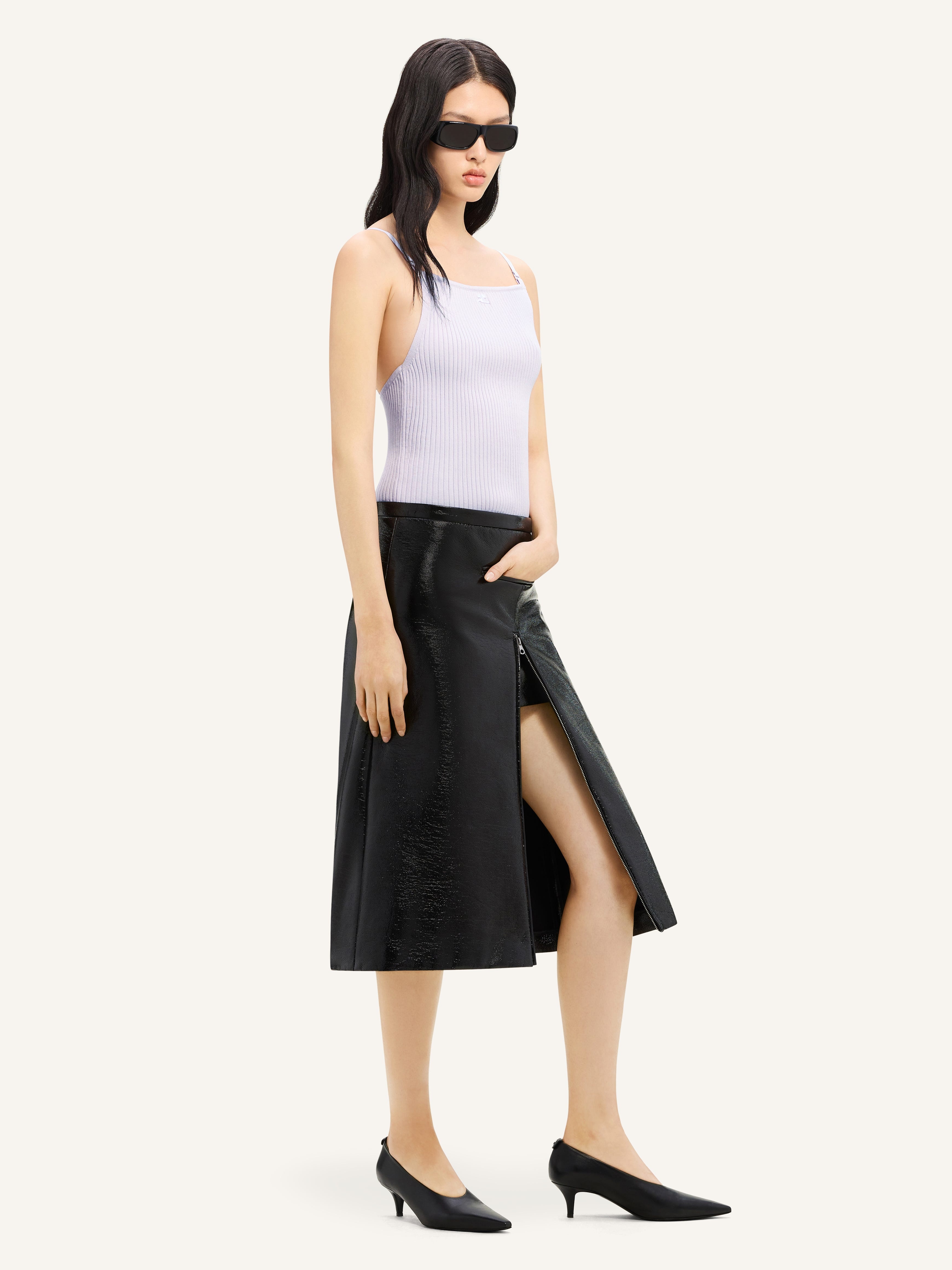 RIB KNIT TANK TOP - 3