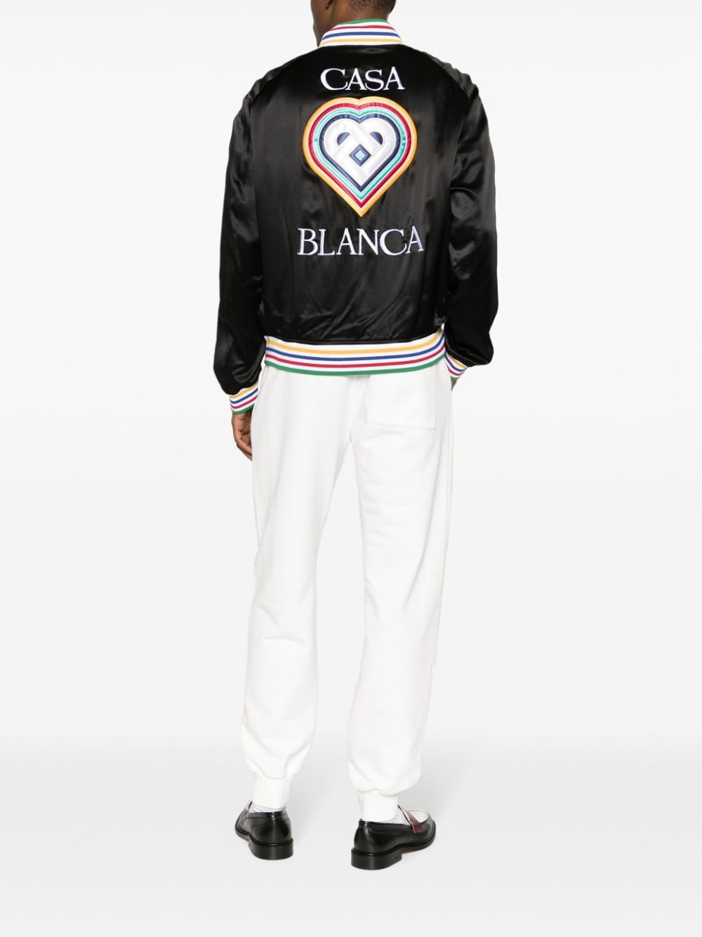 Souvenir logo-patch bomber jacket - 2