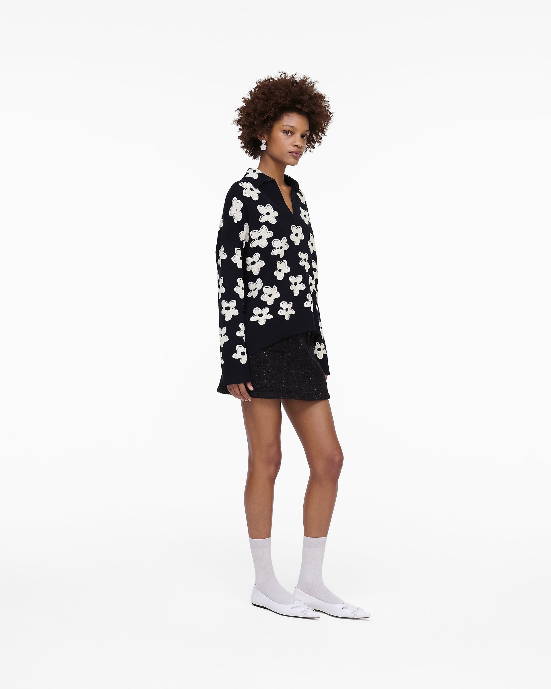 DAISY JACQUARD POLO - 3