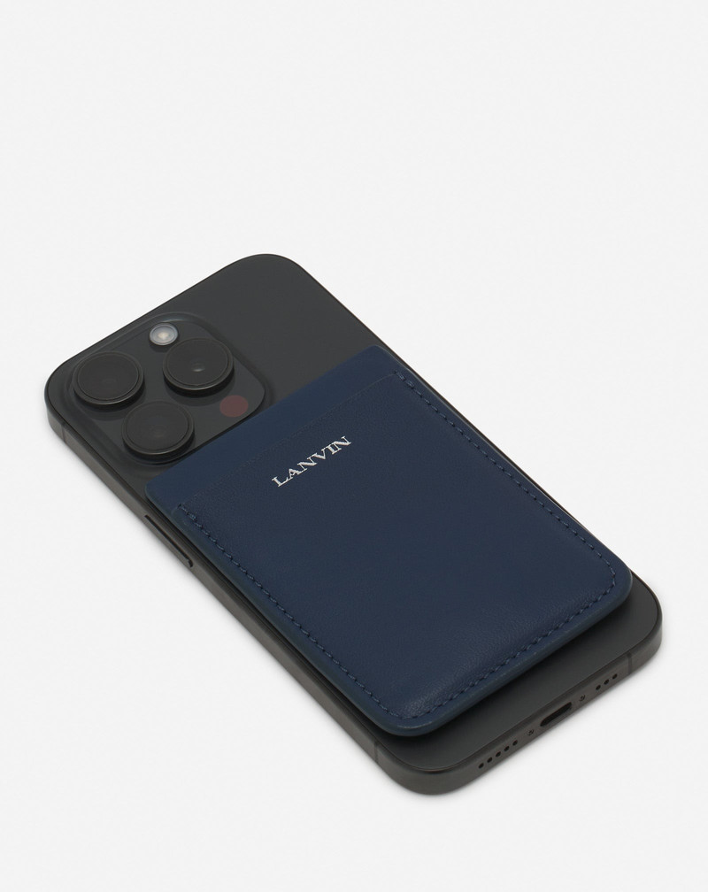 MAGNETIC LEATHER CARDHOLDER 4