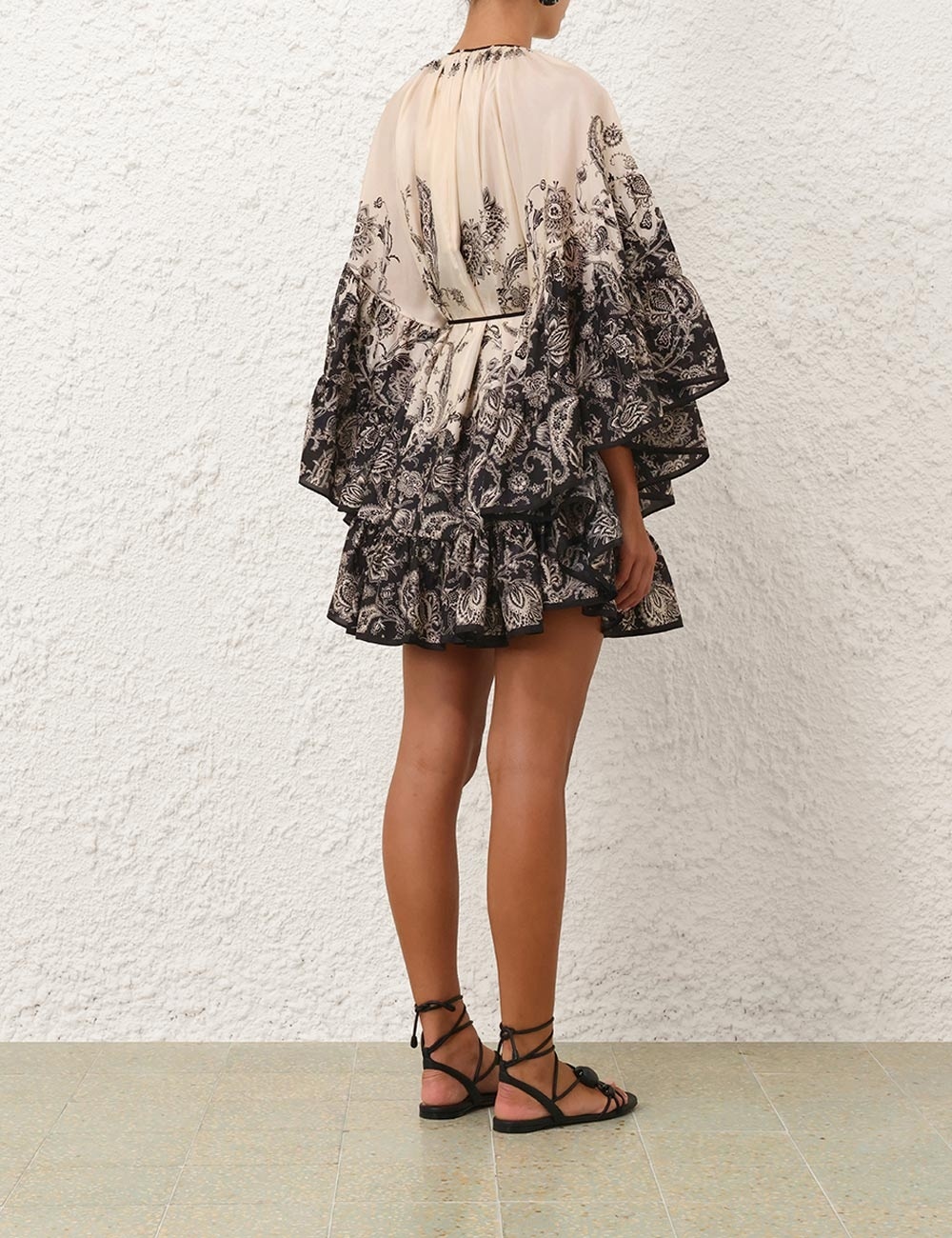 RHIANNON LANTERN MINI DRESS - 4