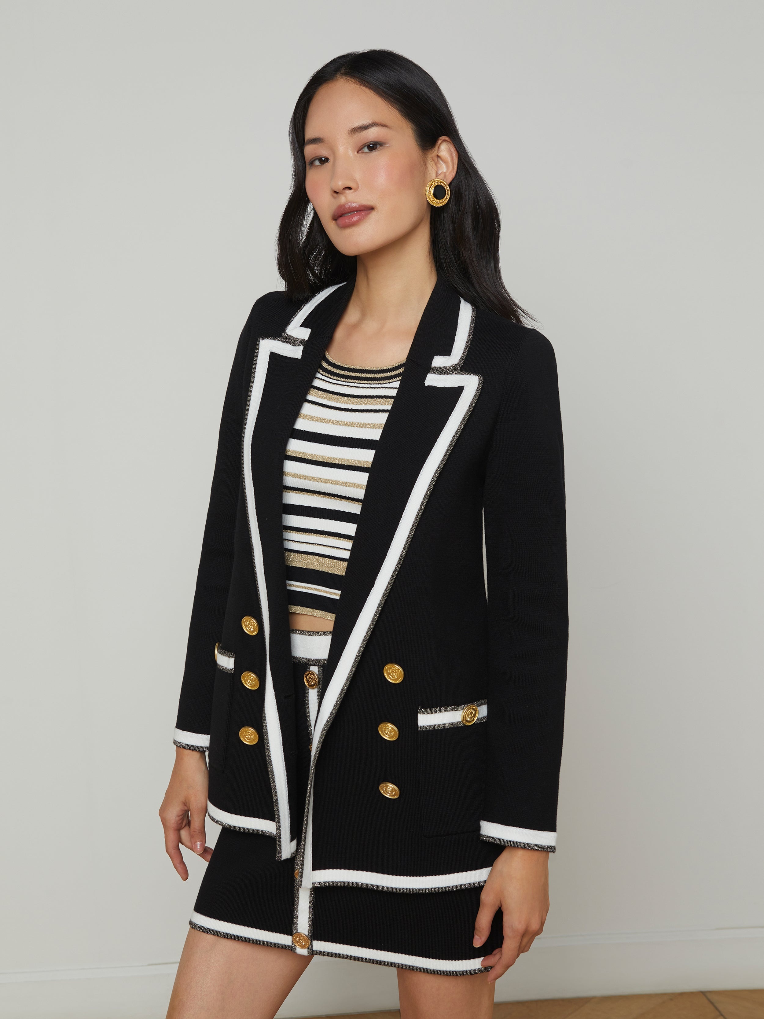 Kenji Oversized Knit Blazer - 3