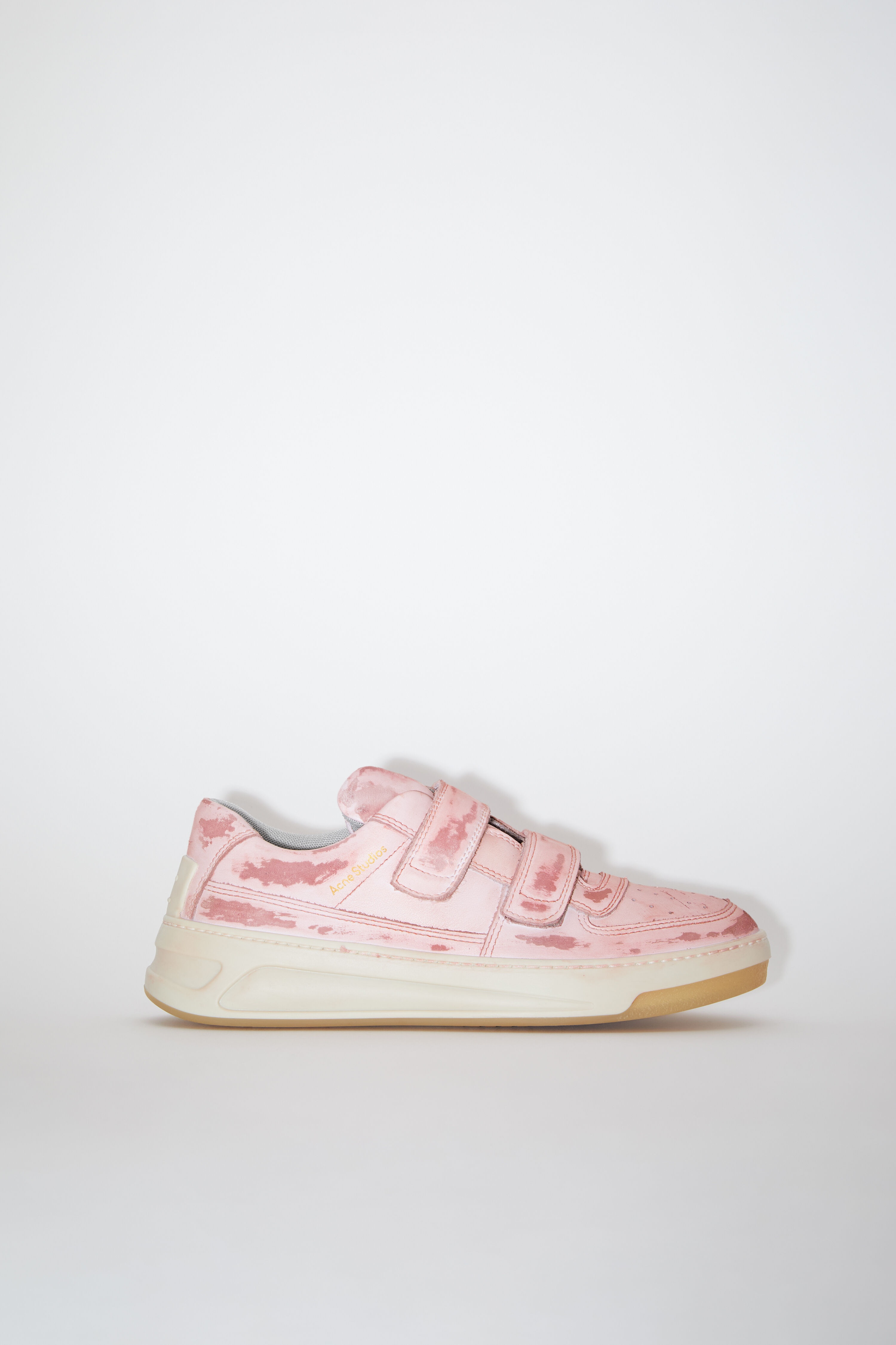 Velcro strap sneakers - Antique pink - 1