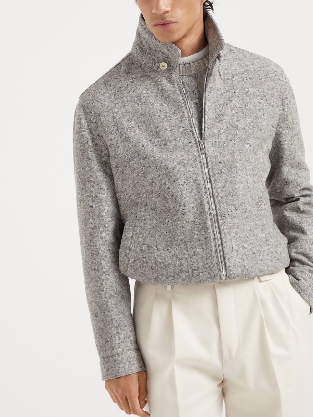 padded bomber jacket - 3