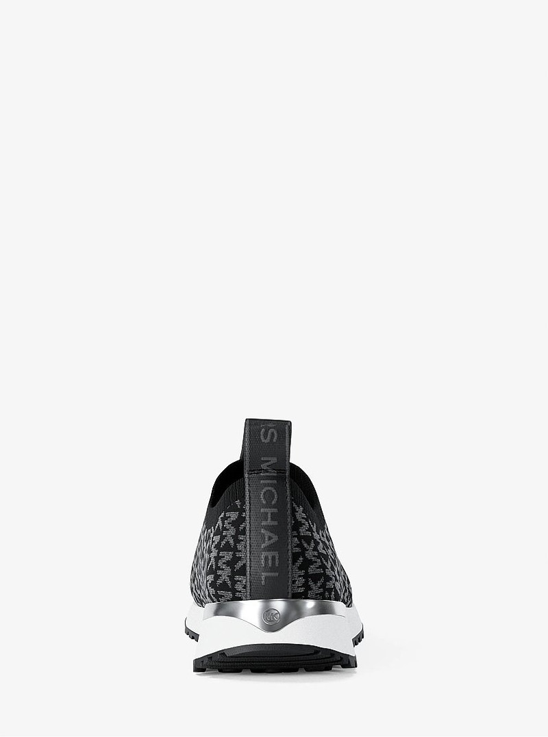 Bodie Metallic Logo Knit Slip-On Sneaker 4