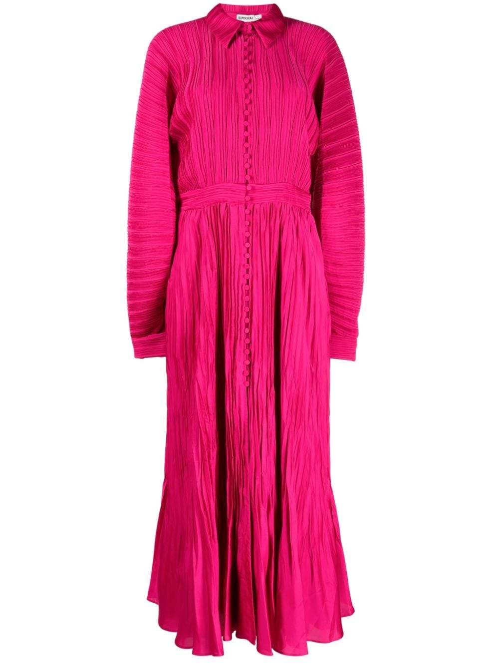 Indiana pleated maxi dress - 1