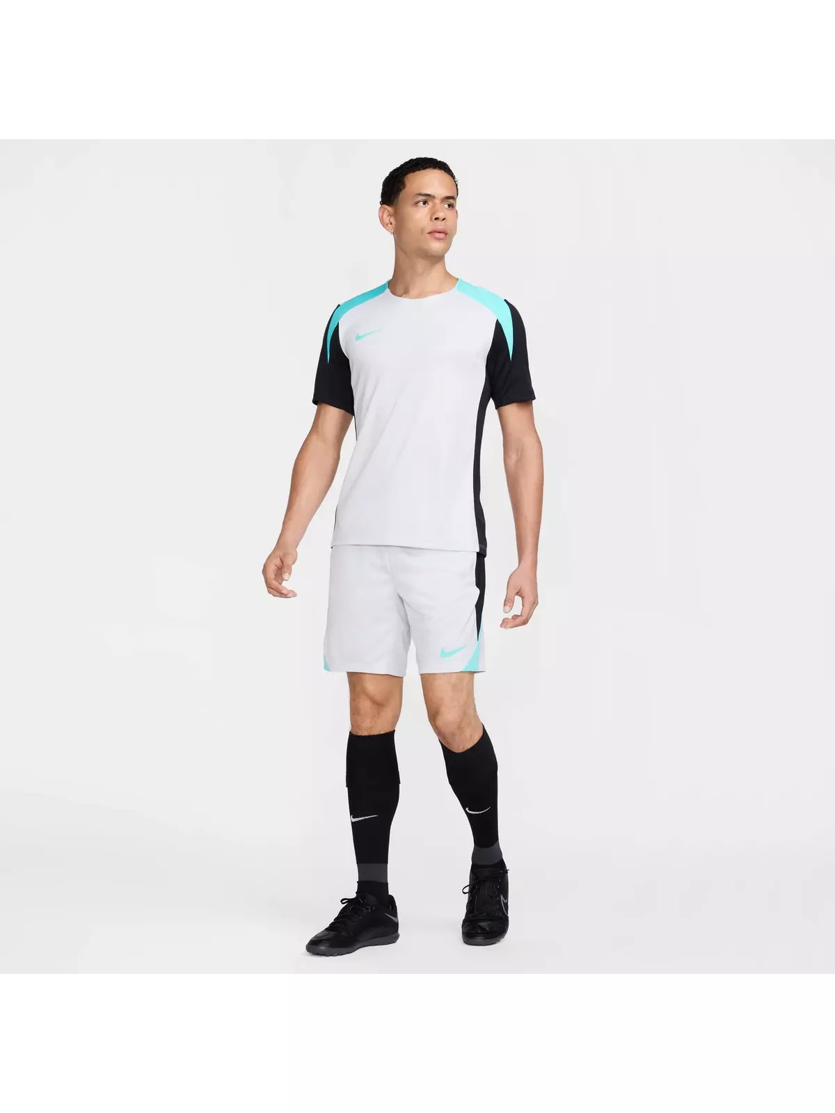 Men's Strike KZ Dri-FIT Soccer Shorts -Grey - 7