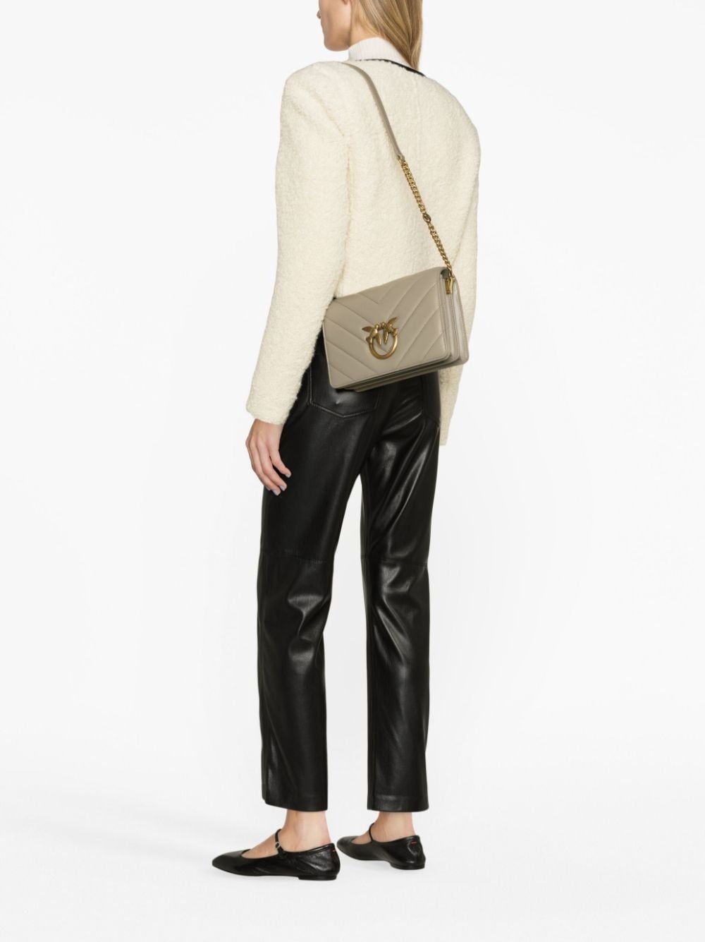 Classic Love leather shoulder bag - 2