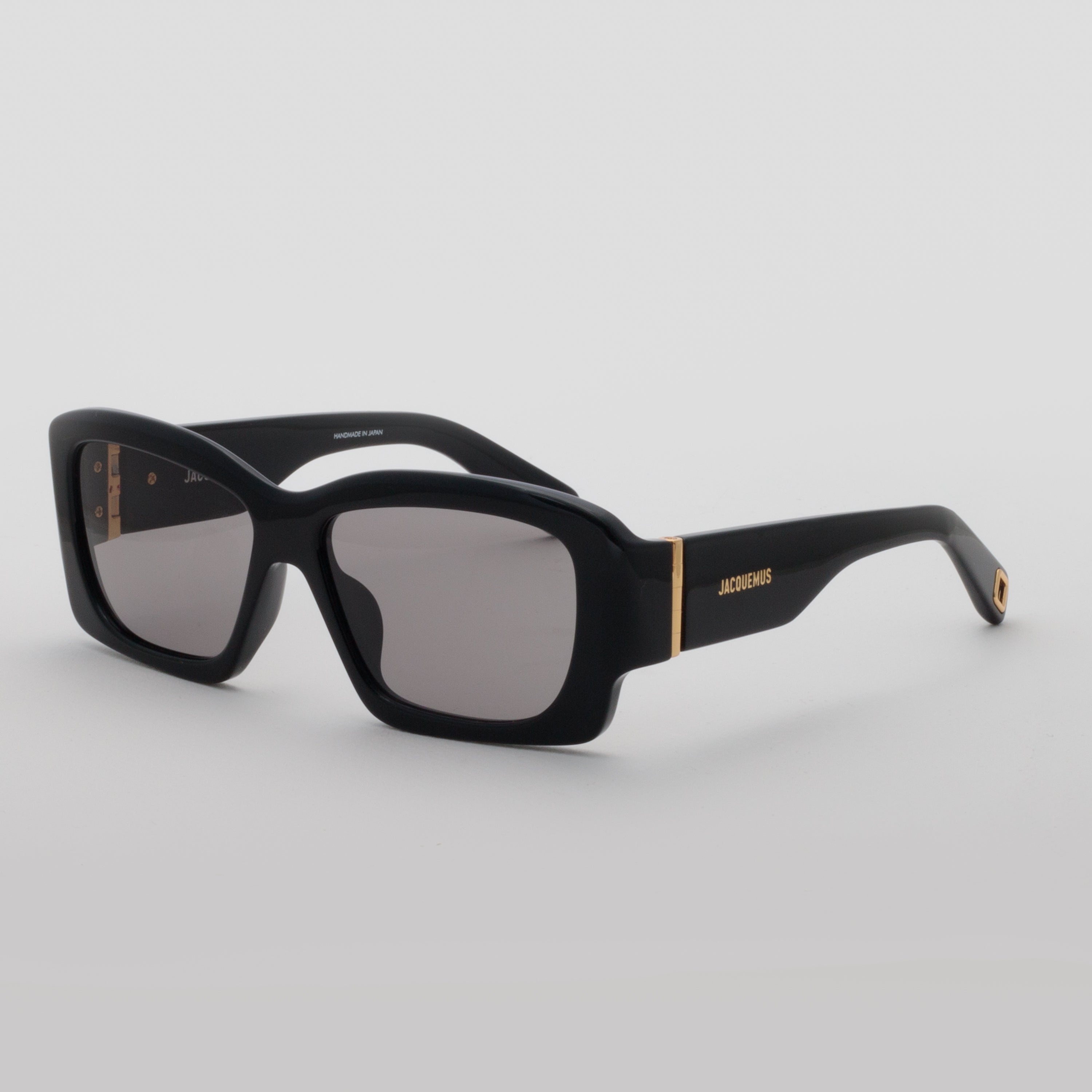 Croisiere Rectangular Sunglasses in Black - 3
