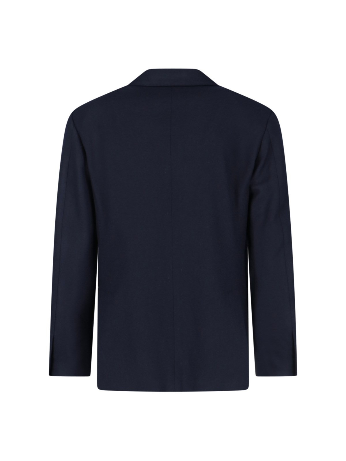 SINGLE-BREASTED WOOL AND CASHMERE BLAZER - 2