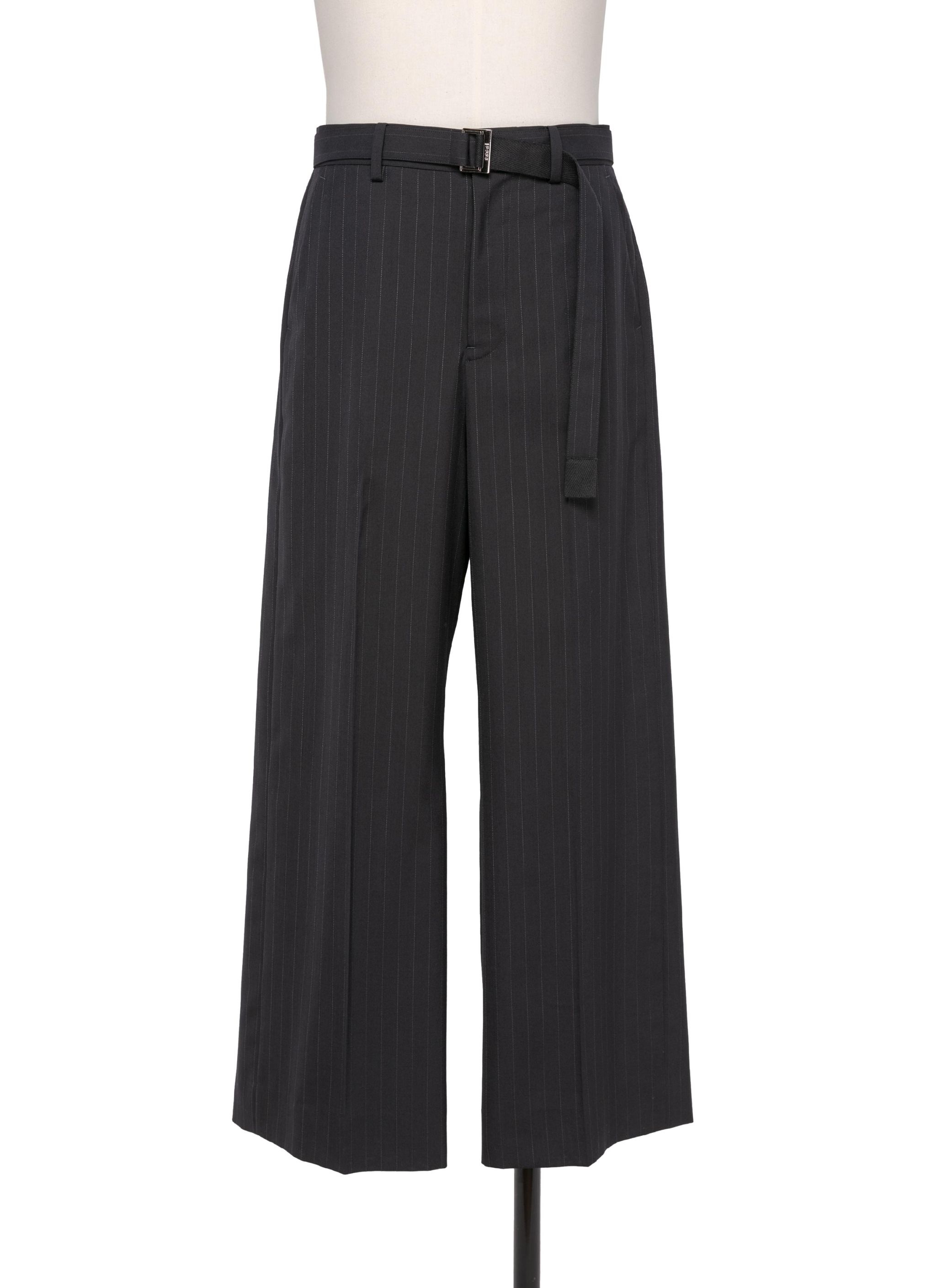 Chalk Stripe Pants - 1