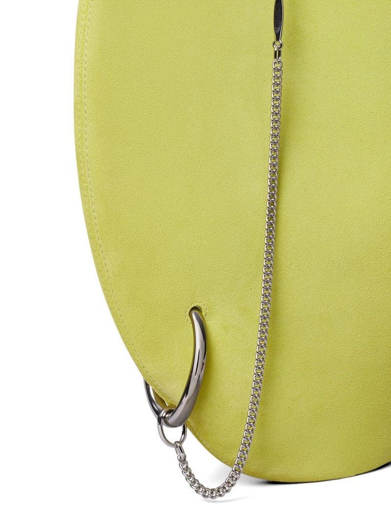 Pierced soft suede bag 5