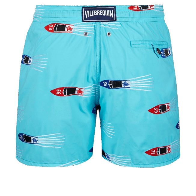 Men Embroidered Swim Trunks Monaco - Limited Edition - 2