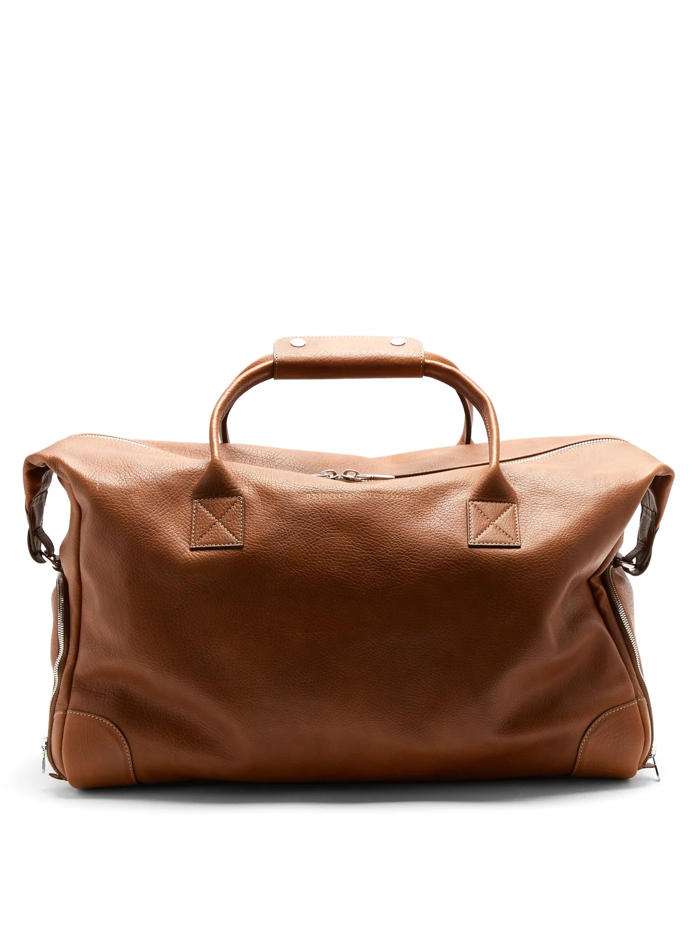 Grained-leather holdall - 1