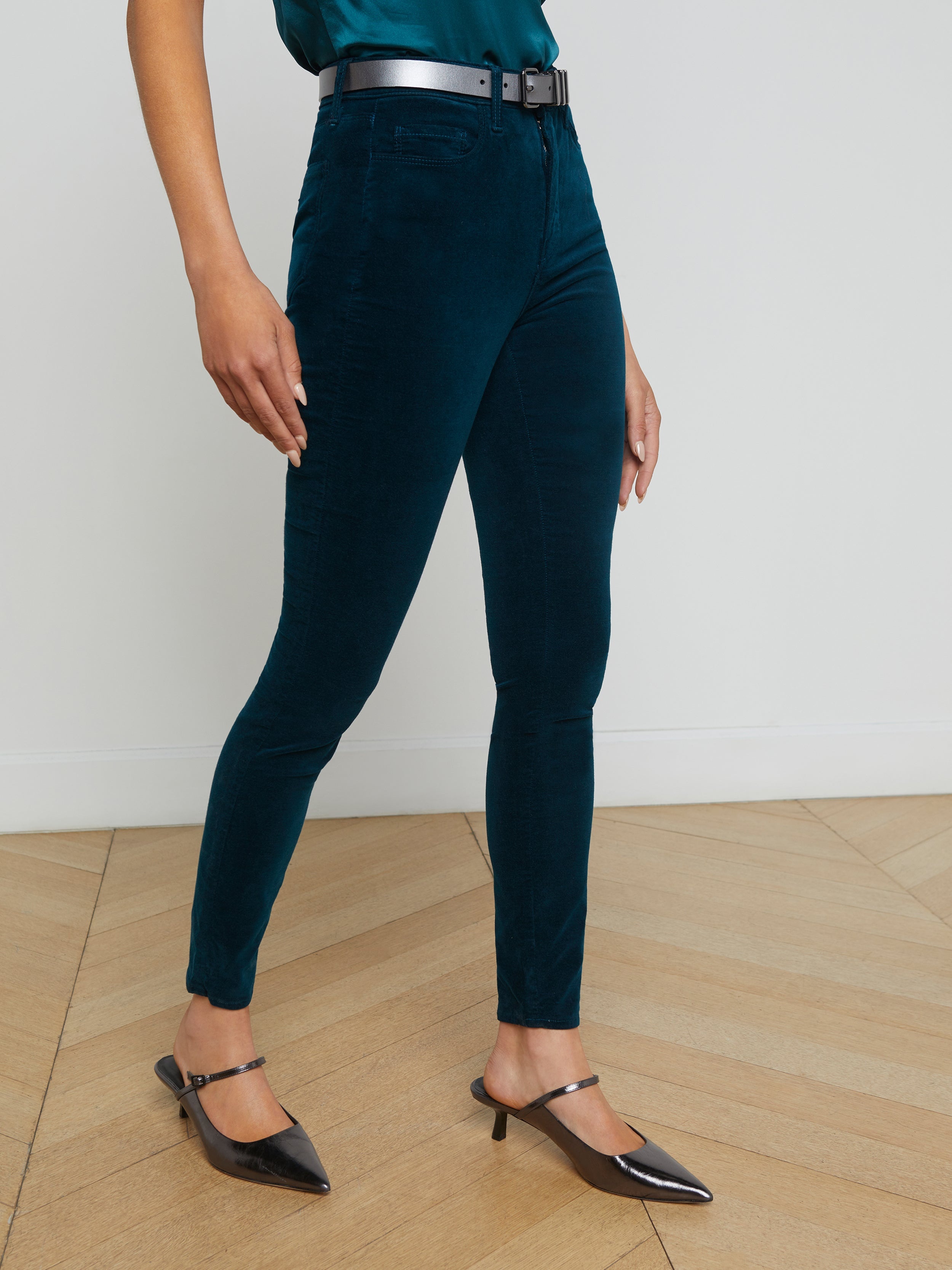 Monique Velvet Skinny Jean - 4